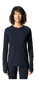 Ondershirt Houdini Women Desoli Light Crew Blue Illusion Slim Fit