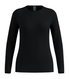 Ondershirt Odlo Women Active Light Black LS Fitted