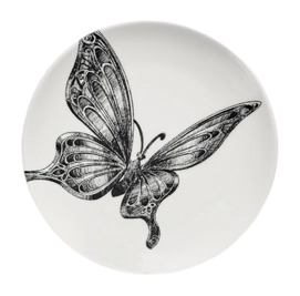 Ontbijtbord Serax Butterfly Unity White 12 cm