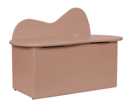 Ferm Living Slope Storage Bankje - Rose