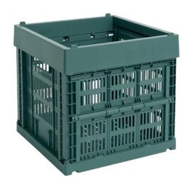 Opbergbox HAY Colour Crate Cube Dark Green