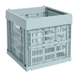 Opbergbox HAY Colour Crate Cube Dusty Blue