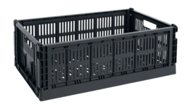 Opbergbox HAY Colour Crate Large Charcoal