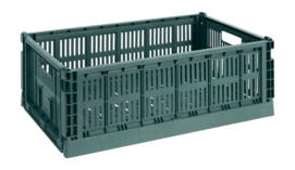 Opbergbox HAY Colour Crate Large Dark Green