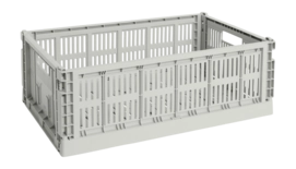 Opbergbox HAY Colour Crate Large Grey