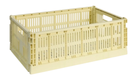 Opbergbox HAY Colour Crate Large Light Yellow