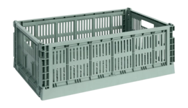 Opbergbox HAY Colour Crate Large Sage Green