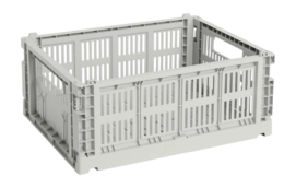 Opbergbox HAY Colour Crate Medium Grey
