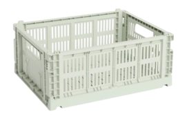 Opbergbox HAY Colour Crate Medium Mint