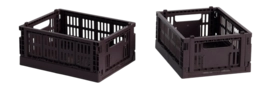 Opbergbox HAY Colour Crate Mini Bordeaux (Set van 2)