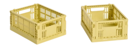 Opbergbox HAY Colour Crate Mini Dusty Yellow (Set van 2)