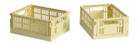 Opbergbox HAY Colour Crate Mini Light Yellow (Set van 2)
