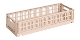 Opbergbox HAY Colour Crate Mini Oblong Powder