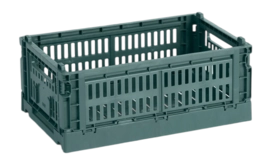 Opbergbox HAY Colour Crate Small Dark Green