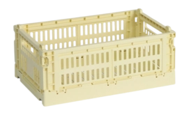 Opbergbox HAY Colour Crate Small Light Yellow
