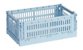Opbergbox HAY Colour Crate Small Soft Blue