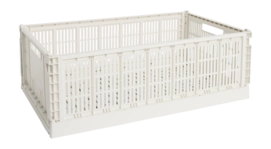 Opbergbox HAY Colour Crate X-Large Off-White