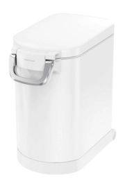Opbergbox Simplehuman Dierenvoer Wit 25L