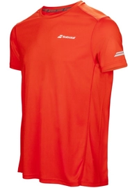 Tennisshirt Babolat Core Flag Club Tee Men Light Red