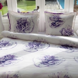 Bettwäsche Refined Orela Violett Mako-Satin