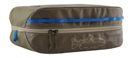 Organiser Patagonia Unisex Black Hole Cube 14L Basin Green w/Fitz Trout