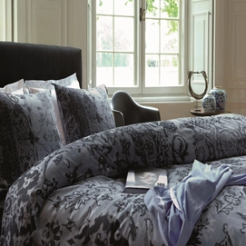 Dekbedovertrek Kardol Oriental Rug Grey Satijn