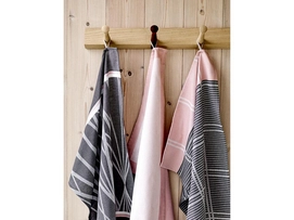 Theedoek Sodahl Check It Out Grey
