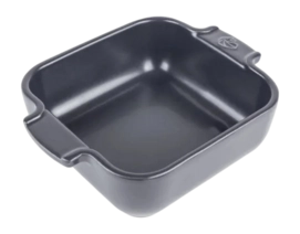 Oven Dish Peugeot Square Ceramic Slate 22 cm