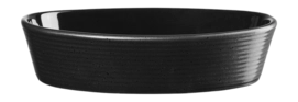 Ovenschaal ASA Selection Kitchen'art Oval Black 20 x 14 cm