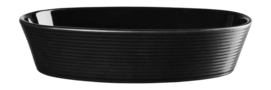 Ovenschaal ASA Selection Kitchen'art Oval Black 25 x 18 cm