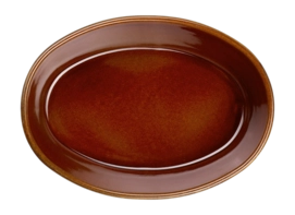 Ovenschaal ASA Selection Kitchen'art Oval Brown 25 x 18 cm