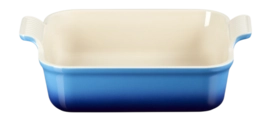 Ovenschaal Le Creuset Heritage Vierkant Azure 23 cm