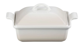 Ovenschaal Le Creuset Heritage Vierkant met Deksel Meringue 23 cm