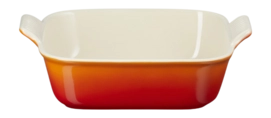 Ovenschaal Le Creuset Heritage Vierkant Oranjerood 23 cm