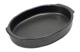 Ovenschaal Serax Pure Cookware By Pascale Naessens Black M 30 x 21 x 5 cm