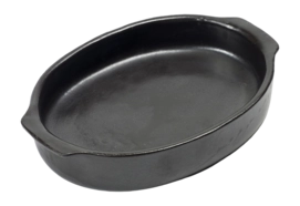 Ovenschaal Serax Pure Cookware By Pascale Naessens Black S 24,5 x 16 x 4,5 cm