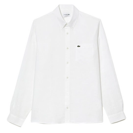 Overhemd Lacoste Men CH5692 Premium Linnen White