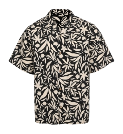 Overhemd Brunotti Men Sanni-Print Shirt Feather Grey