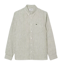 Overhemd Lacoste Men CH6985 Regular Fit Khaki/White