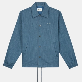 Overshirt Olaf Men Denim Coach Jacket Light Denim