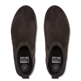 Laars FitFlop Superchelsea™ Boot With Studs Suede Chocolate