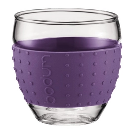 Glazen Bodum Pavina 0.1L Paars (2-delig)