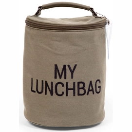 Panier Repas Childhome Enfant My Lunchbag + Doublure Isolante Canvas Kaki