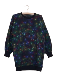 Sweater Dress SNURK Kids Xmas Lights