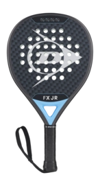 Padel Racket Dunlop FX JR Gun Metal/Cyan/Metallic Silver