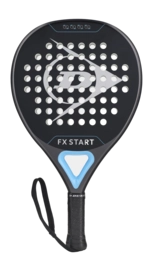 Padel Racket Dunlop FX Start Gun Metal/Cyan/Metallic Silver