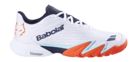 Padelschoen Babolat Men Premura 3 Lebron White/Orange