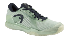 Padelschoen HEAD Men Sprint Pro 4.0 Padel Cantaloupe Green/Blueberry Tri-NRG