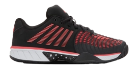 Padelschoen K-Swiss Men Express Light 3 Padel Black/Micro Chip/Neon Lava