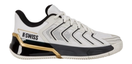 Padelschoen K Swiss Men Ultrashot 4 Clay Blanc/Moonless Night/Gold Kunstgras
